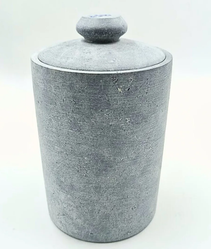 கையால் செய்யப்பட்ட இயற்கை சோப்புக்கல் / கல்சட்டி | சேமிப்பு கொள்கலன் | 900 மிலி - 1 லிட்டர்