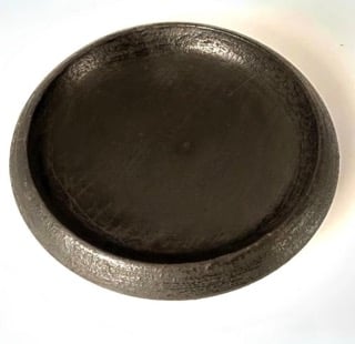 Pathiri/Appam Chatti/Pan - Round Bottom Clay (Black)-1