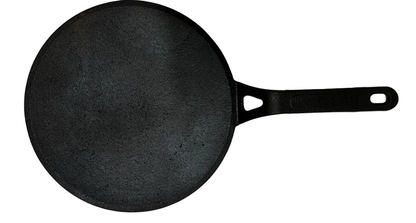 Cast Iron Tawa for Dosa / Chapathi | 25.4 cm / 10 inch, 2.2 kg | Induction Friendly | Non-stick, Pre-Seasoned Tawa