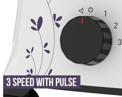 Ultra Topp Mixer grinder for Super fast grinding, High Speed, 750 White