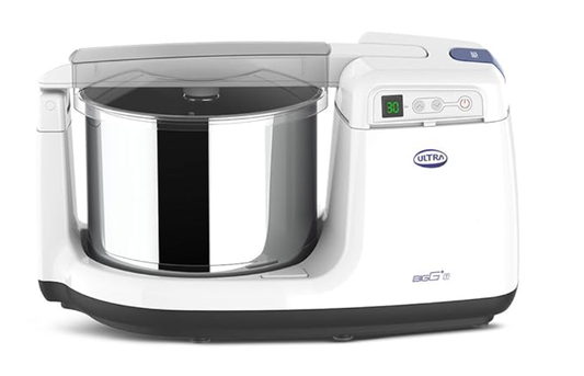 अल्ट्रा बिग + ट्विट ग्राइंडर 2.5L, पेटेंटेड शंक्वाकार पत्थर, डिजिटल टाइमर, ABS बॉडी, मल्टीयूटिलिटी ड्रम, CE प्रमाणित इनहाउस मोटर 5 साल की वारंटी के साथ, AISI 304 फ़ूड ग्रेड स्टेनलेस स्टील, 150W पावर, 230V (सफेद)। 