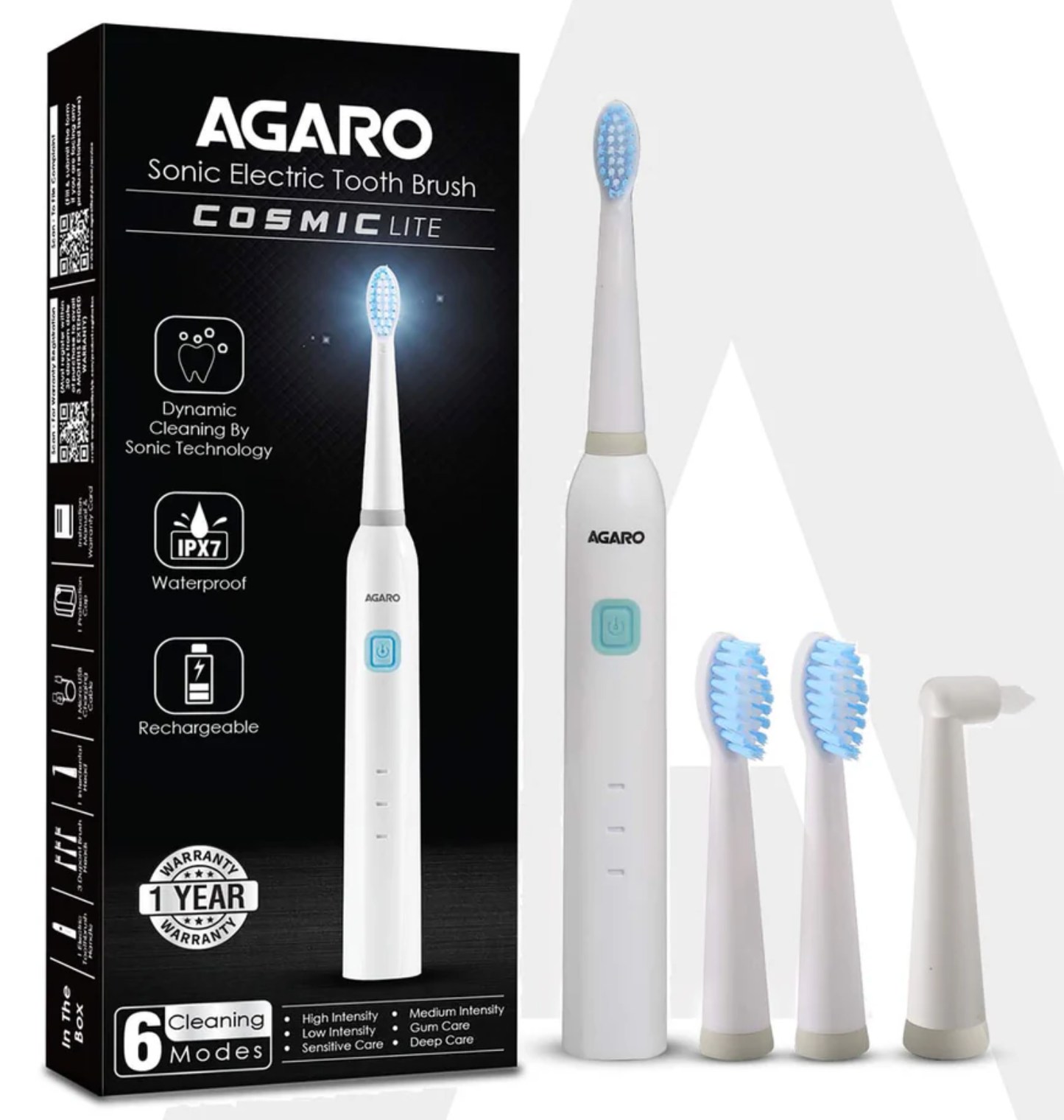Cosmic Lite Sonic electric toothbrush for adults Agaro