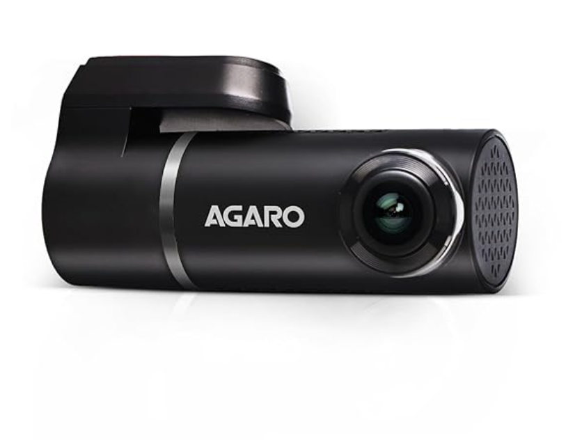 AGARO Alpha Car Dash Camera, Dashboard Recorder, 3MP, 140 Degree Wide Angle, F2.1 Aperture, Full HD, Voice Recorder, 128 GB Micro SD Card Support, Night Vision, G Sensor, Wifi, Loop Recording, DIY Set Up
