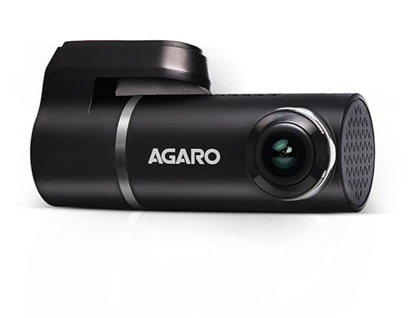 AGARO Alpha Car Dash Camera, Dashboard Recorder, 3MP, 140 Degree Wide Angle, F2.1 Aperture, Full HD, Voice Recorder, 128 GB Micro SD Card Support, Night Vision, G Sensor, Wifi, Loop Recording, DIY Set Up