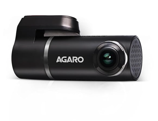 AGARO Alpha Car Dash Camera, Dashboard Recorder, 3MP, 140 Degree Wide Angle, F2.1 Aperture, Full HD, Voice Recorder, 128 GB Micro SD Card Support, Night Vision, G Sensor, Wifi, Loop Recording, DIY Set Up