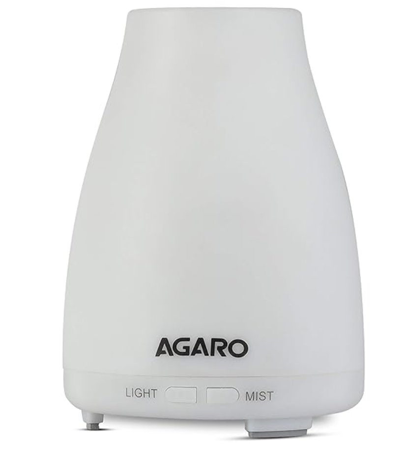 AGARO OPEL 200 ml Adult/Baby Humidifier for Home, Bedroom & Office, With 7 Color Mood Lights