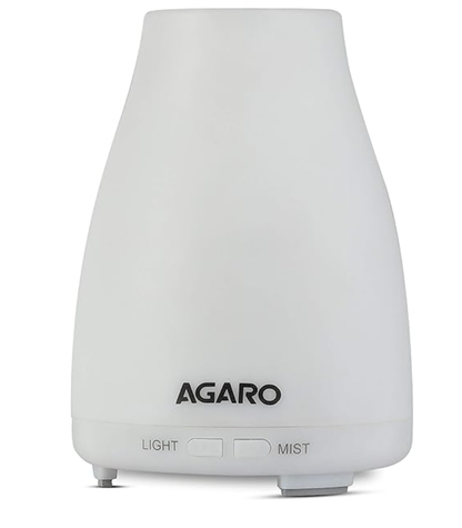 AGARO OPEL 200 ml Adult/Baby Humidifier for Home, Bedroom & Office, With 7 Color Mood Lights