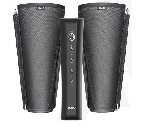 AGARO 33511 MAGMA Air Compression Leg Massager, for Pain Relief & blood circulation Massager  (Dark Grey)
