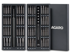 AGARO 62 in 1 Mini Precision Screwdriver Set, Multifunction Magnetic Driver Bit, Pocket Tool Kit for Electronics, Tablet, Cellphone Repair-1