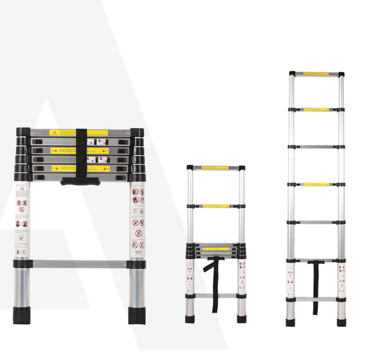 Telescopic Ladder 6.5 ft/7 Steps LD2014