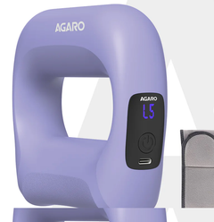 Ring Massager, Deep Tissue Massage, Mini Massage Gun for Pain Relief & Relaxation, Rechargeable, Handheld, 5 Speed Setting, 3 Modes, For Men and Women-1