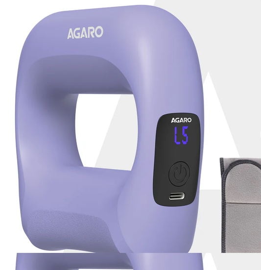 Ring Massager, Deep Tissue Massage, Mini Massage Gun for Pain Relief & Relaxation, Rechargeable, Handheld, 5 Speed Setting, 3 Modes, For Men and Women