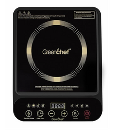 Greenchef Dice 2000 Watt LED Touch Panel, Timer & Power Consumed Indicator Induction Cooktop-1