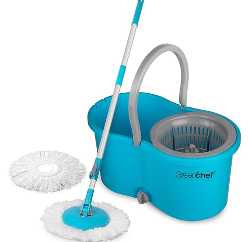 Greenchef Zippy 360 Degree Super Spin Mop Set-1