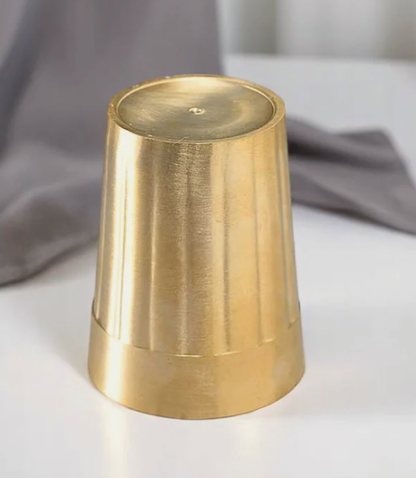 Handcrafted Brass Tea Glass – Traditional Pure Brass Cup for Authentic Flavor & Warmth