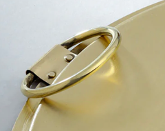 Pure Brass Dosa Tawa – Traditional Flat Tawa for Crispy Dosas-2