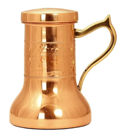 Copper Bedside Jug | Pure Copper Water Jug for Healthy Hydration | VelanStore-1