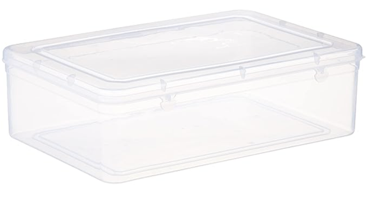 Nakoda 1100 Innova Plastic Container for Home Storage,Color May vary - 7800 ml, (39.7 x 27.6 x 12) cm