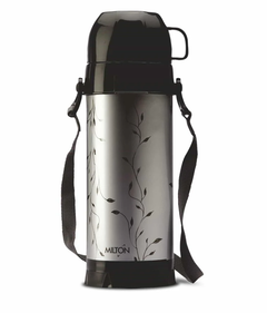 Milton Eiffel 1000 Plastic Insulated Hot & Cold Cold Flask, 910 ml, Black | Easy to Carry | BPA Free | Easy Grip | Food Grade | Odour Proof | Light Weight-1