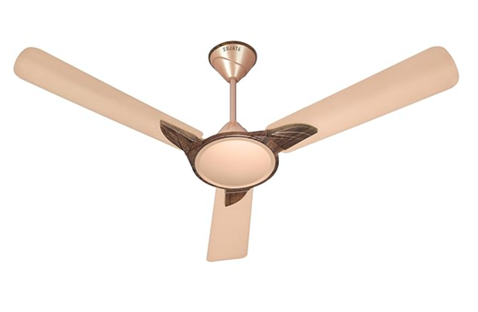Sujata Ceiling Fans | 5-Year Warranty | Ceiling Fan for Living Room/Bedroom, 100% Copper Winding, Powerful airflow, BEE Star Rated, Decorative ceiling fan (Samba ES18 - Topaz Rosewood)