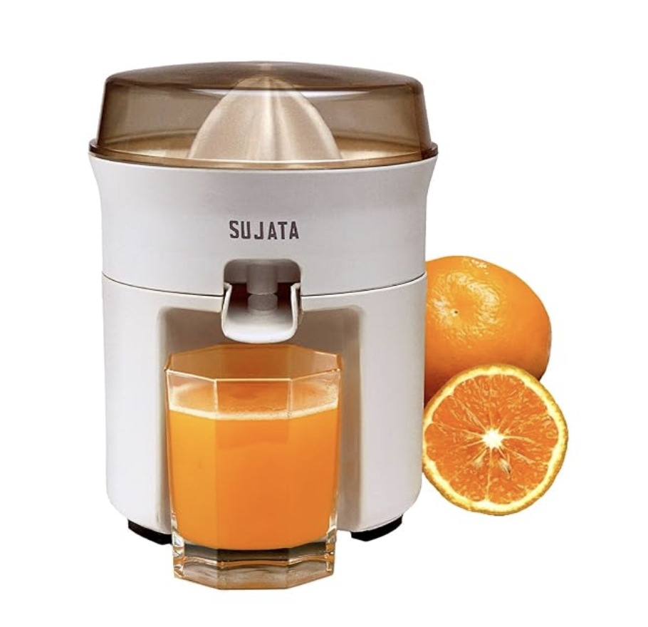 சுஜாதா சிட்ரோமேடிக் தி எக்ஸ்பர்ட் சிட்ரஸ் ஜூஸர் | 40 வாட்ஸ் | நிமிடத்திற்கு 110 சுழற்சிகள் | சிறப்பு எலுமிச்சை பிரஸ் உடன் 
