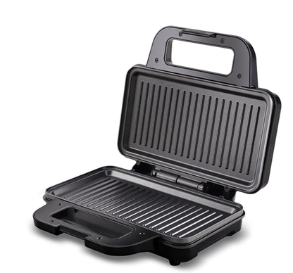 அலுமினிய கிரில் XL தகடுடன் கூடிய சுஜாதா 900 W சாண்ட்விச் மேக்கர் SW12 | டெஃப்ளான் பூச்சு | தானியங்கி வெப்பநிலை கட்டுப்பாடு 