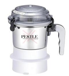 Chutney Jar Suitable for Sujata Mixer Grinder 400ML with 3 Locks Lid-1