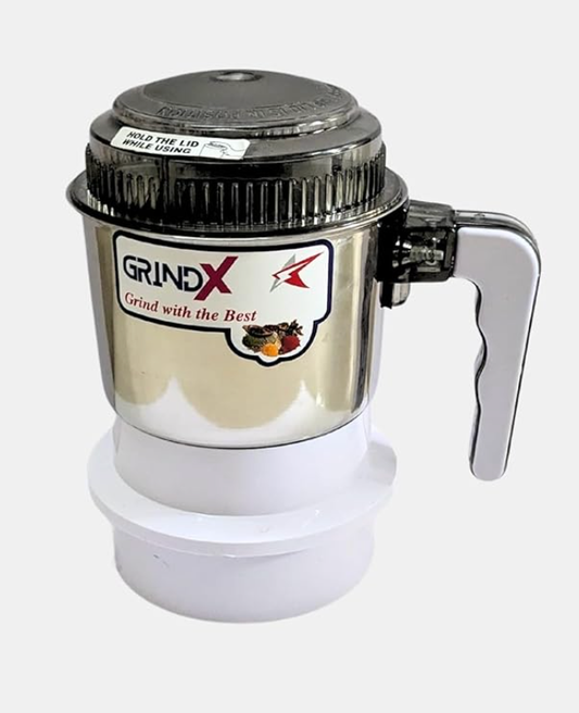 Stainless Steel Grindx Jar Compatible with sujata Mixer Grinder 900 watts Model, 400ml Capacity