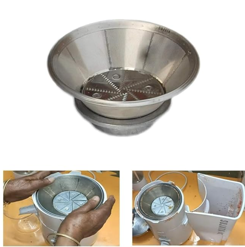 Sujata Steel Juicer Jali for Sujata Motor Silver Single Pack-2