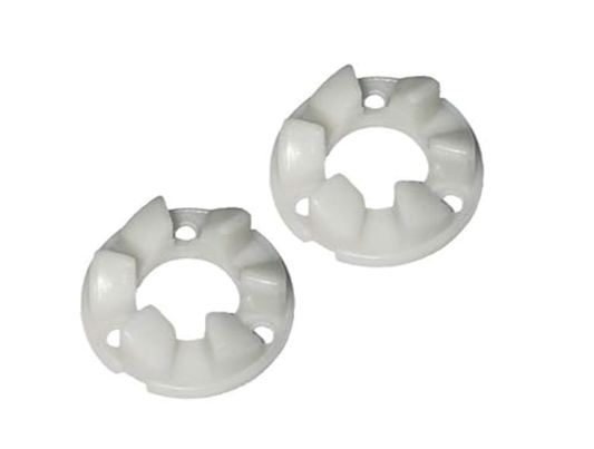 Sujata Juicer Mixer Coupler Teeth (with Screw, 2 Pcs Set), White
