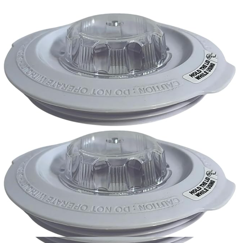 Sujata suitable Jar Lid/Cover - Fits Sujata medium jar (1000 ML) and Sujata Juicer Blender (1500 ML) - Pack of 2-1