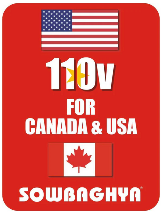 ROTI MAKER 110V - for use in USA and CANADA Sowbaghya