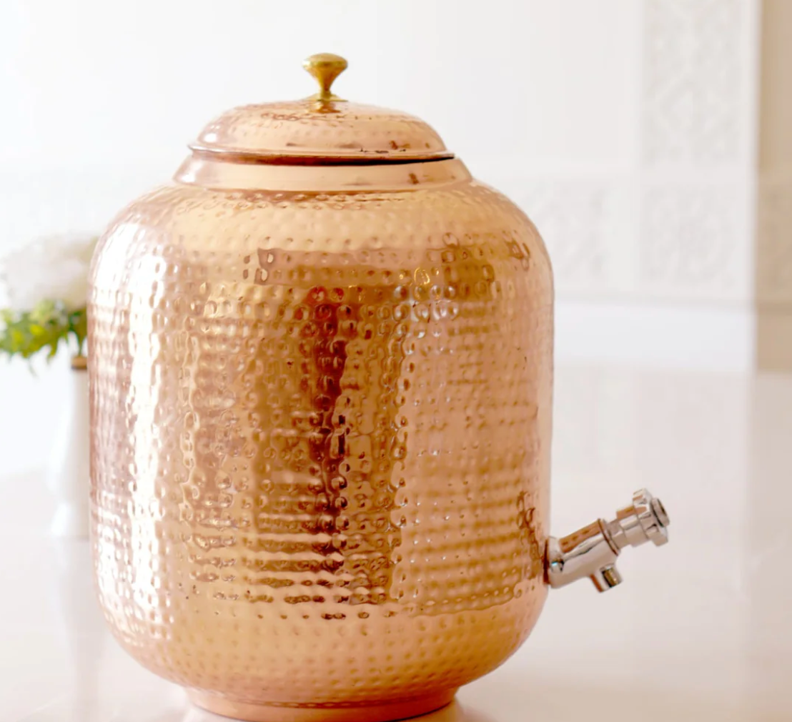 Copper Water Dispenser | Elegant Pure Copper Hydration Solution | VelanStore