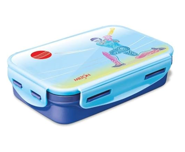 Milton Stainless Steel Tifin Box, 550 ml, Blue-1