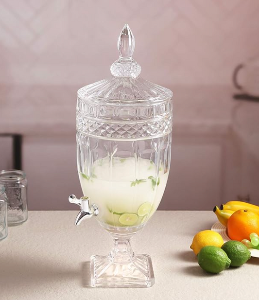 Roxx Viveza Glass Dispenser, 1-Piece, Clear