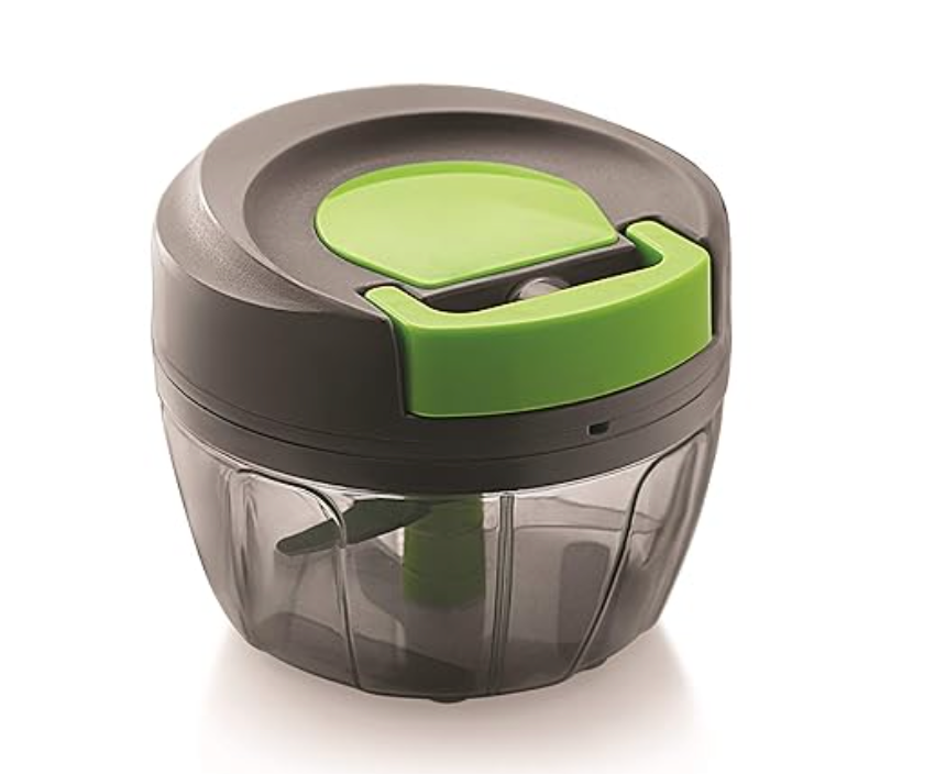 Anjali Easy Vegetable Choppy Vegetable Chopper & Cutter with 3 in 1 Blade, Grey and Green