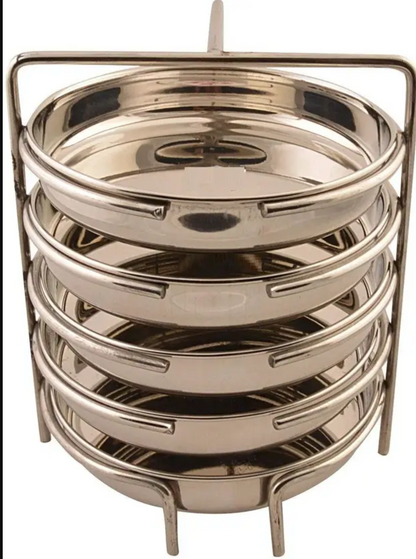 ss Induction & Standard Idli Maker (5 Plates , 5 Idlis )