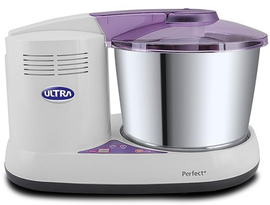 अल्ट्रा ABS प्लास्टिक एल्गी अल्ट्रा परफेक्ट+ वेट ग्राइंडर, 2 लीटर (सफ़ेद) 