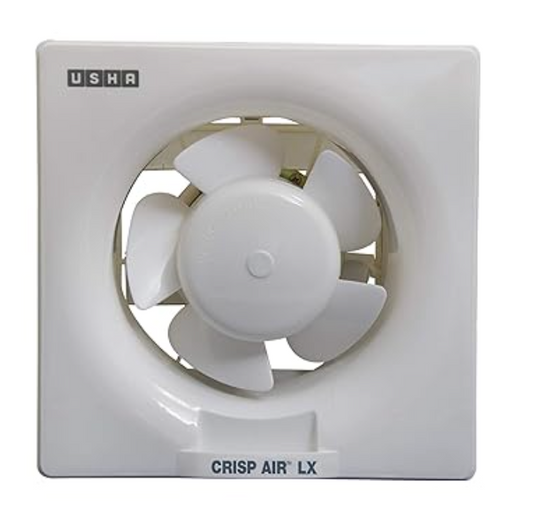 Usha Crisp Air LX 200mm Exhaust Fan (White)