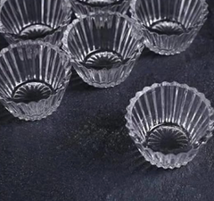 Glass Bowls - Small Bowls Perfect for Prep, Dips, Nuts, or Candy - Meal Prep Bowls or Dessert Bowls, Set of 6-2