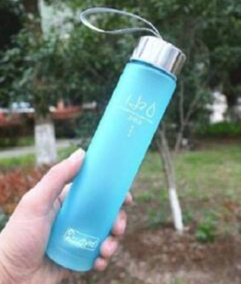 Portable Water Bottle Unbreakable Bicycle Sports Travel Camping Plastic Water Bottle ( pack of 1)-1