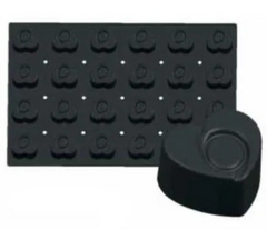 Silicone Cupcake Muffin Round Mould 40 cavity, Pack Contains: single pc-1