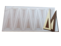 Mild Steel Triangular Silicone Chocolate Molds-1