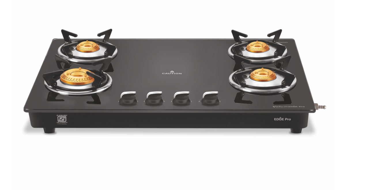 EDGE PRO 4Burner Gas Stove VIDIEM-1