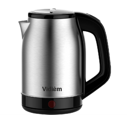 CHROME 1.8 Ltr Electric Kettle vidiem