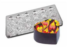 Chocolate Transfer Sheet Mold Polycarbonate Chocolate Mold DIY Handmade Chocolate Magnetic Chocolate Mold Candy Mould Flower-1