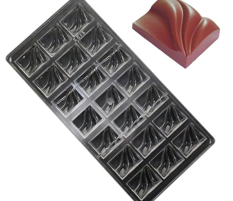 Grainrain polycarbonate chocolate mold polycarbonate chocolate bar mould (19377)-2