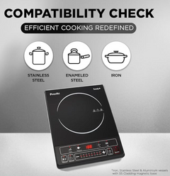 Preethi Ceramic Glass Trendy Plus 116 1600-Watt Induction Cooktop (Black)-3