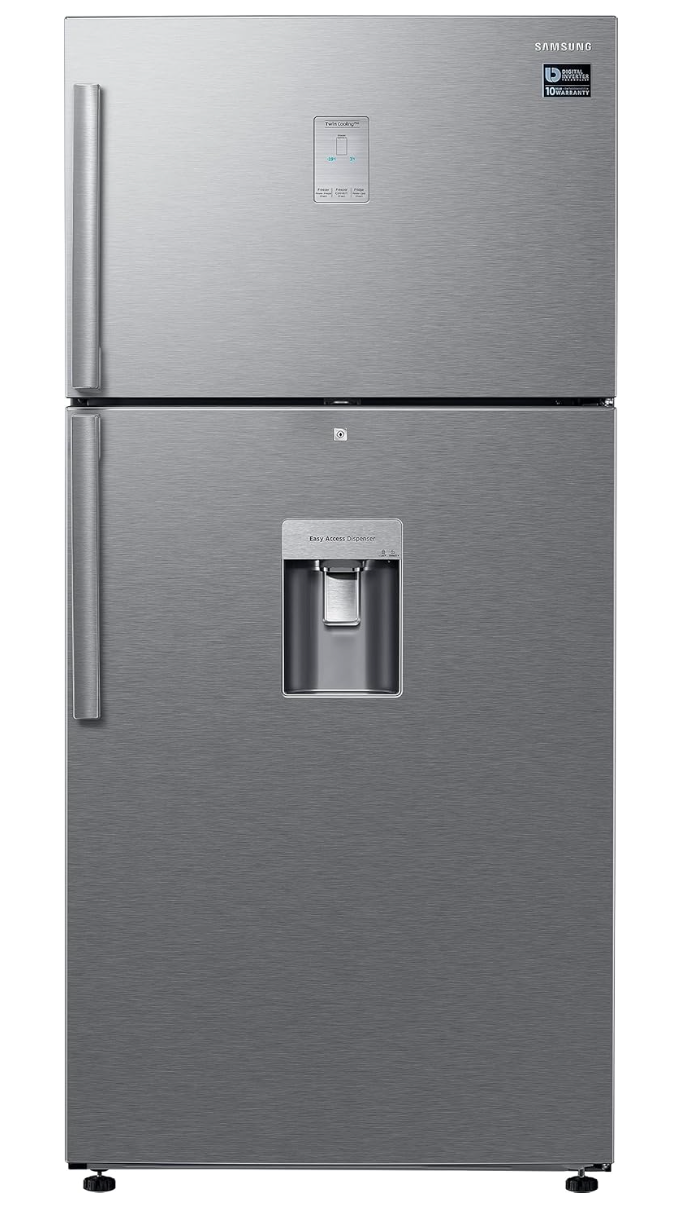 SAMSUNG 501 Litres 1 Star Frost Free Double Door Convertible Refrigerator with Twin Cooling Plus Technology (RT54C655SSL, Real Stainless)