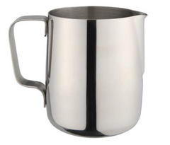 Velan Store Stainles Steel Delux 800 ml of Milk Jug/Mug Perfect for 4-5 Cups of Coffee-1